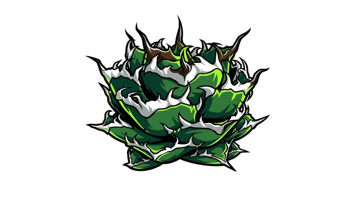 ハデス デフォルメ アガベ チタノタ アイコン サムネ