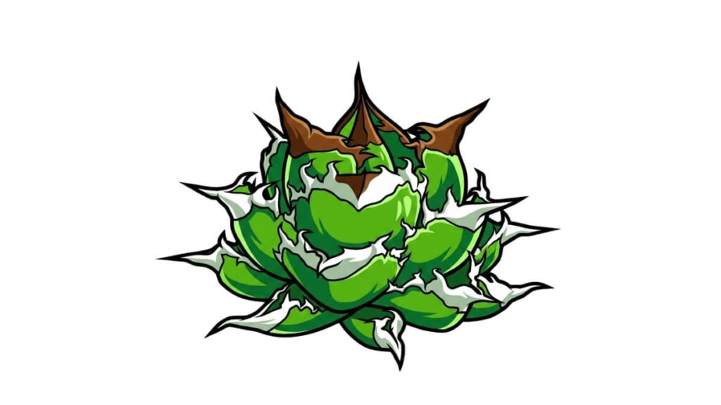 白火焰 デフォルメ アガベ チタノタ アイコン サムネ