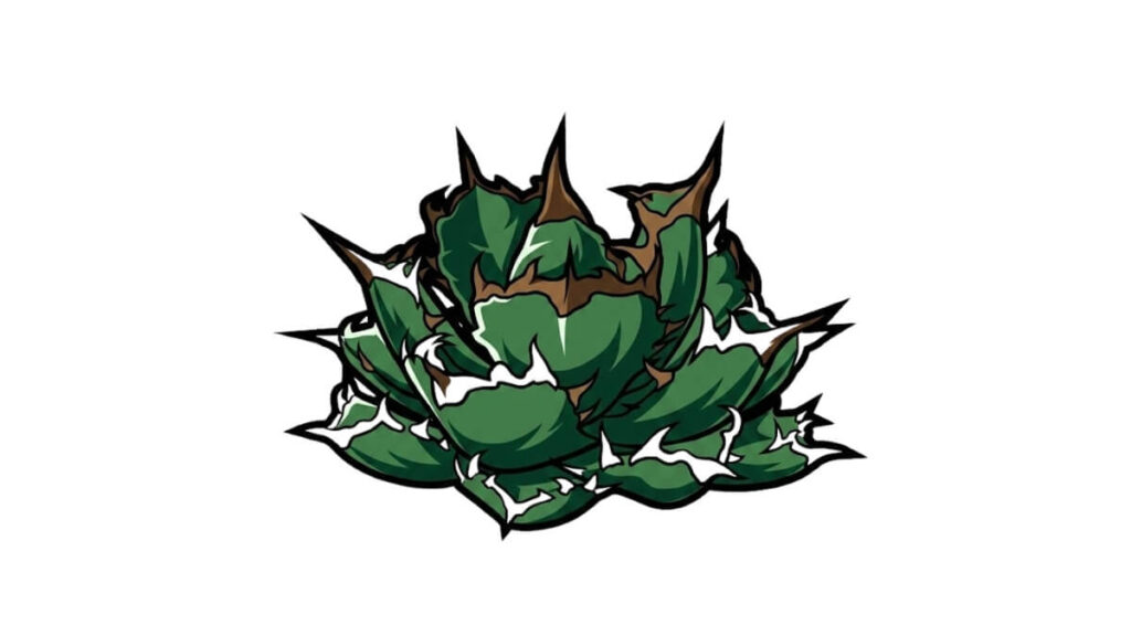 ナンバーワン デフォルメ アガベ チタノタ アイコン サムネ