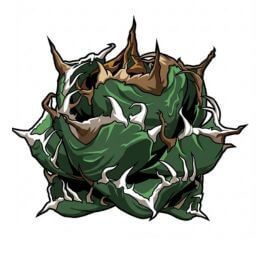 魔丸 デフォルメ アガベ チタノタ アイコン