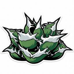 SAD デフォルメ アガベ チタノタ アイコン