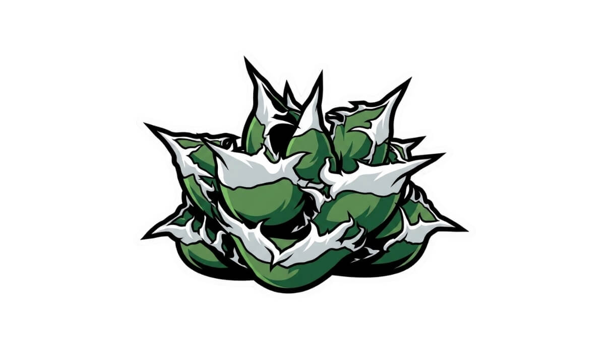 SAD デフォルメ アガベ チタノタ アイコン サムネ