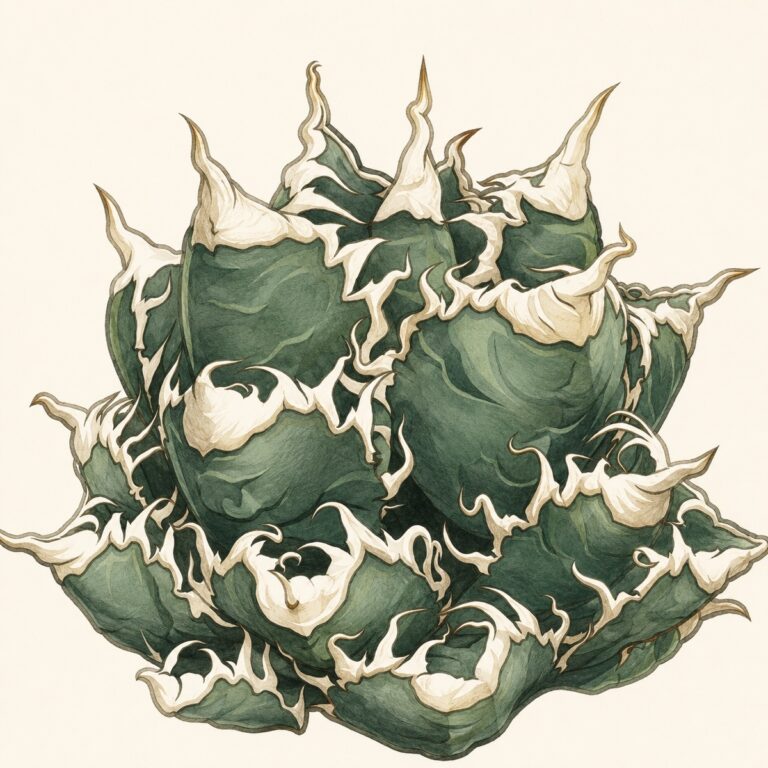 悪魔くんの標本画(生成イラスト・実在個体の写真ではありません)