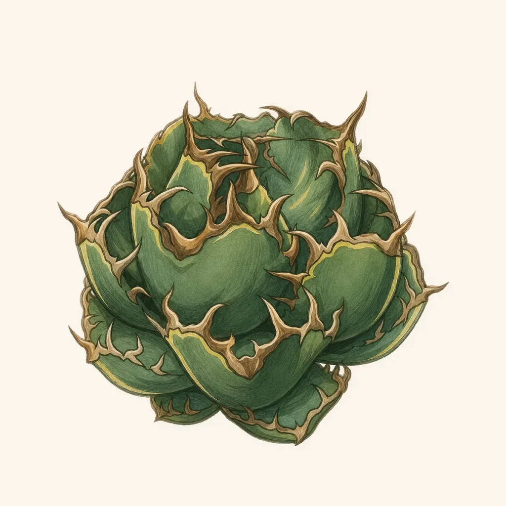 アガベ チタノタ 黒鯨のイメージ