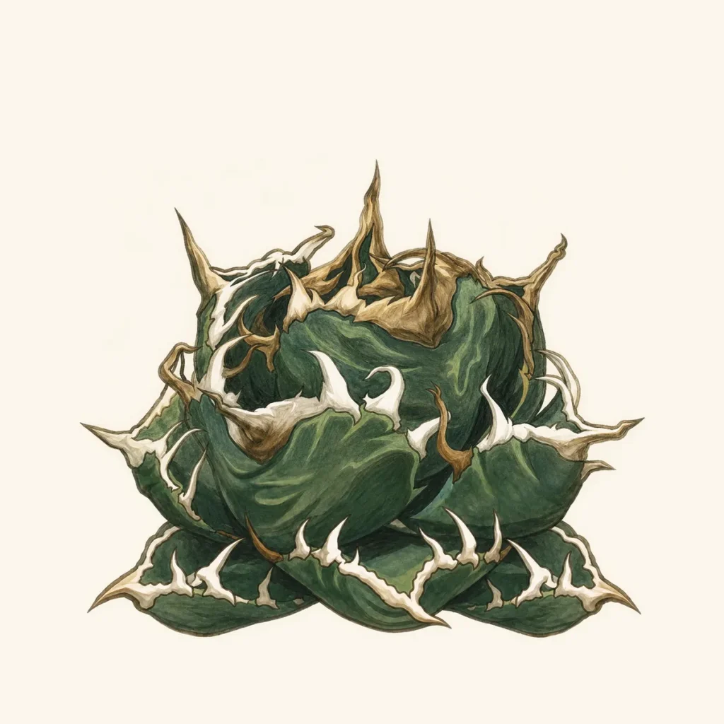 アガベ チタノタ 魔丸のイメージ