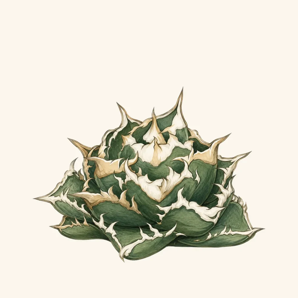 アガベ チタノタ セオのイメージ