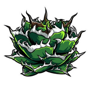 ハデス デフォルメ アガベ チタノタ アイコン サムネ